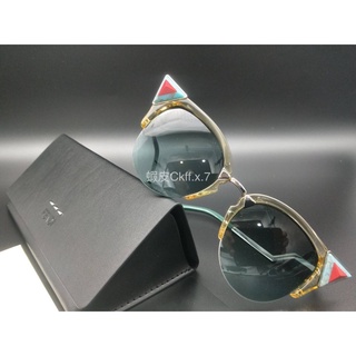 【Fendi】芬迪原廠 小惡魔貓眼 時尚太陽眼鏡 國際專櫃品牌