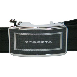 【IMAGEDUCK】M6829-(特價拍品)ROBERTA(諾貝達)鋅合金牛皮自動扣皮帶RM-15158-7
