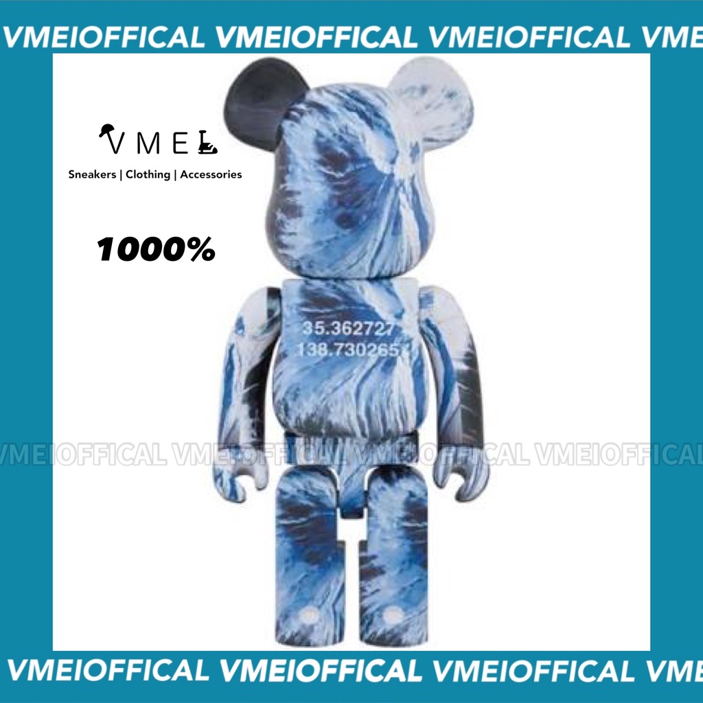 【VMEI】BE@RBRICK 富士山空照 1000% 全新現貨Benjamin Grant「OVERVIEW」FUJI