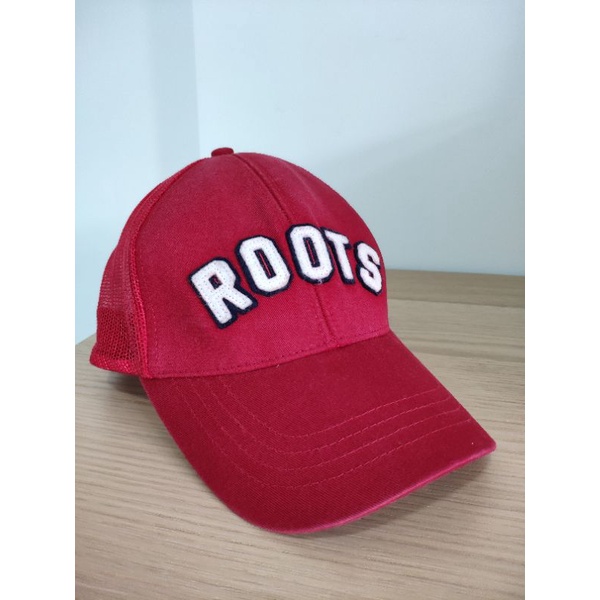 Roots紅色棒球帽