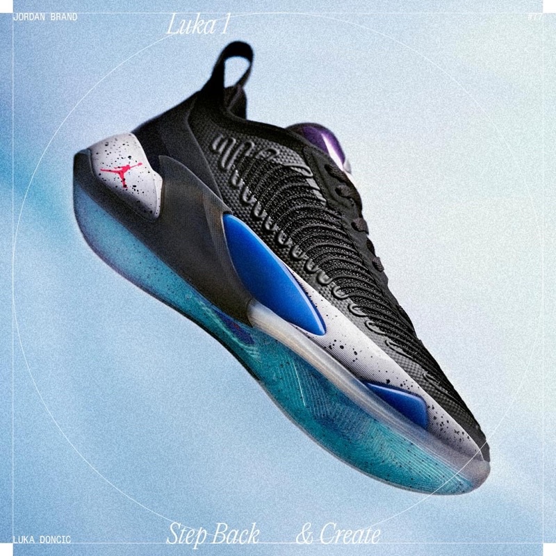 【吉米.tw】代購 AIR JORDAN LUKA 1 PF 黑藍 透氣 緩震 實戰 籃球鞋 FB1800-004 男鞋