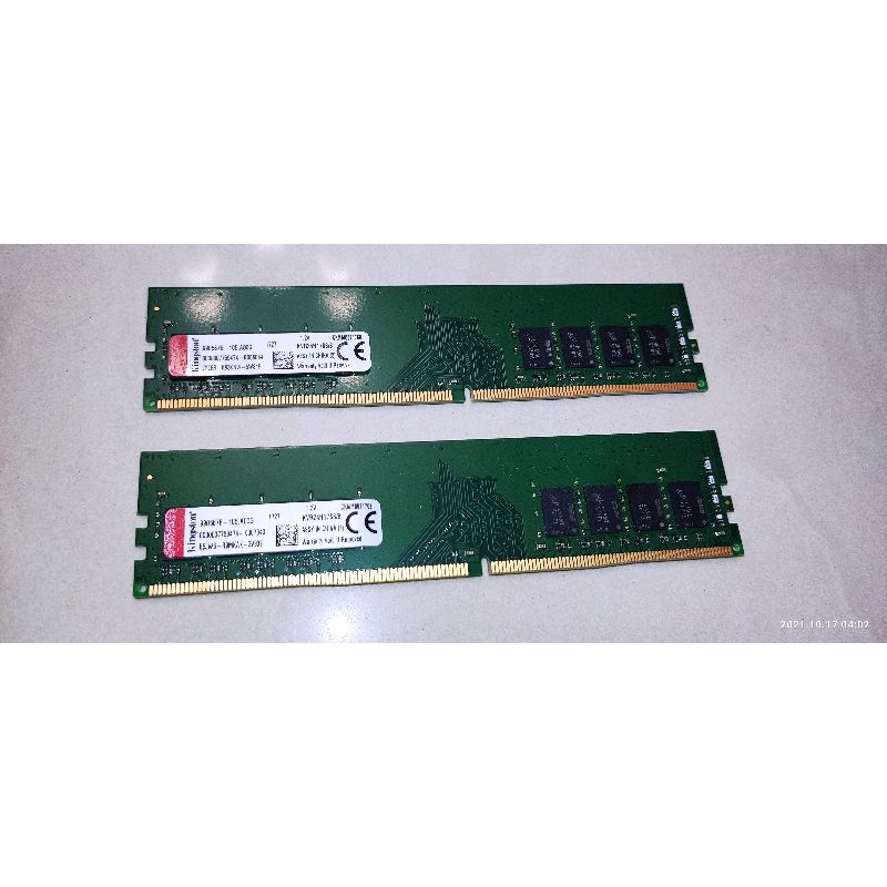 金士頓 Kingston DDR4 2400 8GB 8G KVR24N17S8/8 美光顆粒 終保