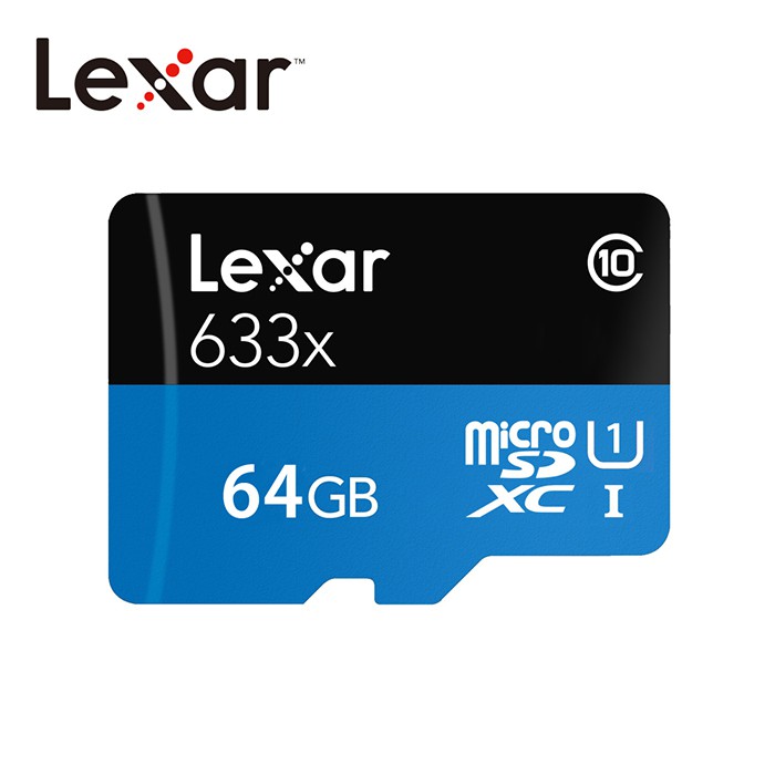 Lexar High-Performance 633x microSDHC UHS-I 記憶卡 (工業包附收納盒)