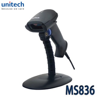 【3CTOWN】含稅開發票 Unitech MS836 手持式雷射條碼掃描器 USB介面