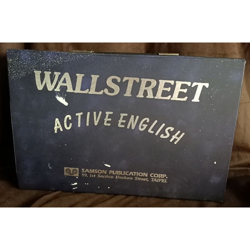 WALLSTREET-ACTIVE ENGLISH||金球國際書局錄音帶24入+七本書