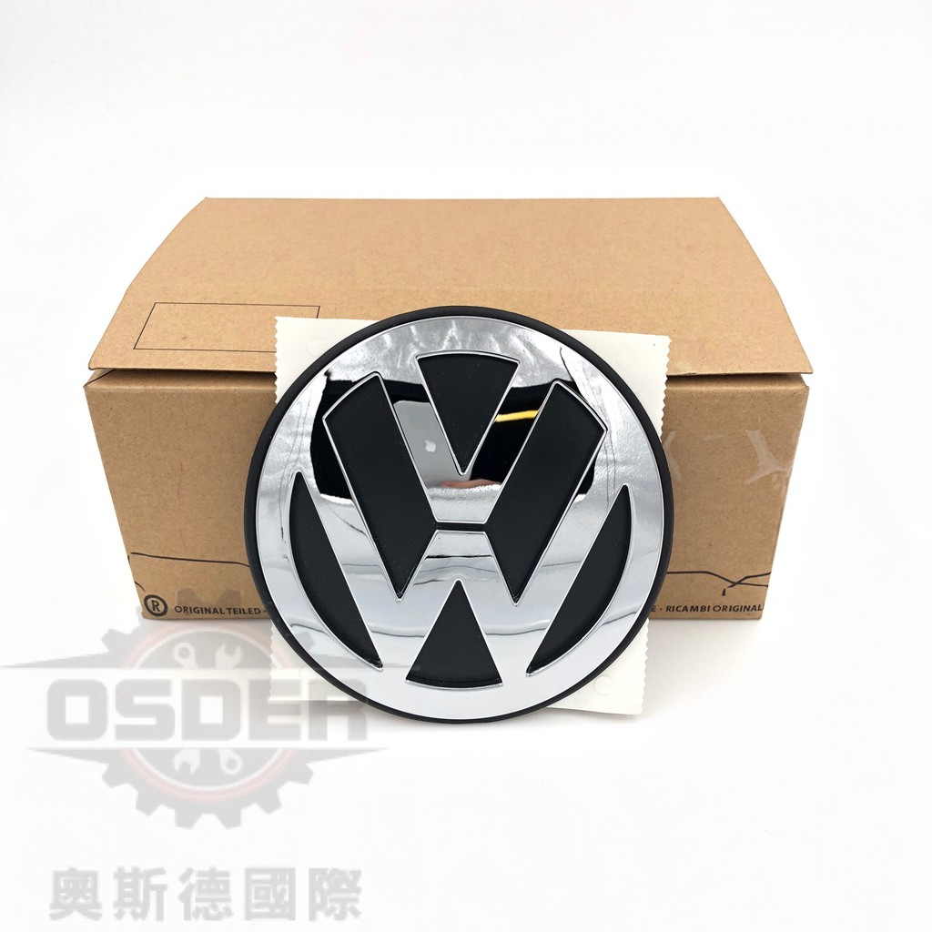 【奧斯德VAG】前後標誌(黑底) VW福斯金龜車 NewBeetle 德國正廠 1C0853617B