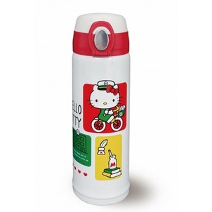 中華郵政 HELLO KITTY：幸福保溫瓶 彈蓋款 全新