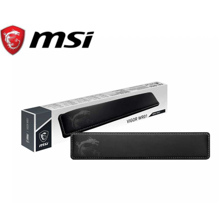 msi 微星 MSI 微星 VIGOR WR01 Wrist Rest 鍵盤靠墊 手托 止滑墊 現貨 廠商直送