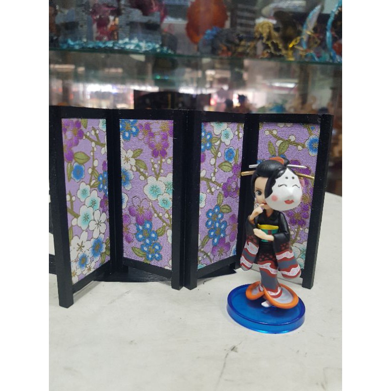 海賊王 航海王 wcf 和之國 vol.6  羅賓配件 單售 手作 面具&扇子