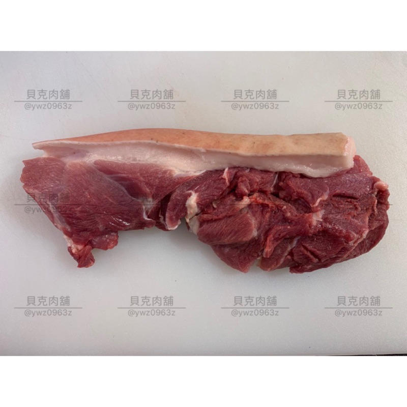 貝克肉舖 嚴選黑豬肉前腿肉胛心肉 蝦皮購物