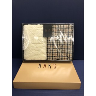 DAKS日本製經典長毛巾禮盒