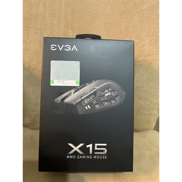 EVGA X15 電競滑鼠 有線 12個物理按鈕