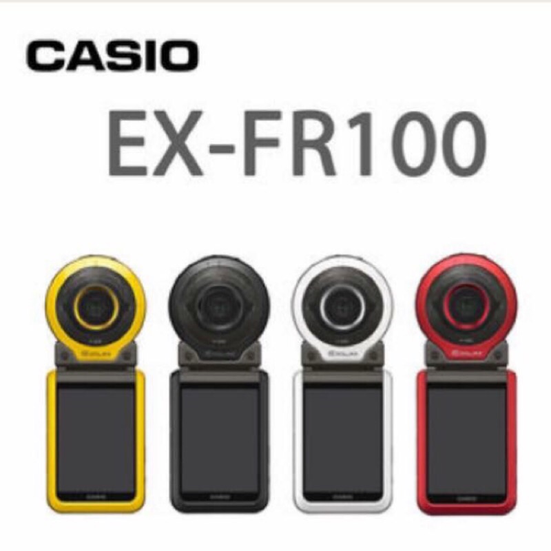 【CASIO】EX-FR100（黑）