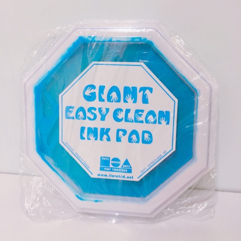 【單購】MIT台製可水洗無毒大印台-藍色