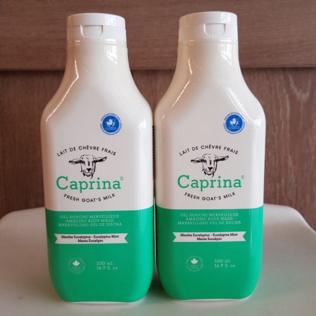 [yuuhqu]免運中！！Caprina 加拿大進口羊奶沐浴乳