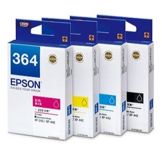 原廠EPSON T364 墨水匣  四色可供選擇