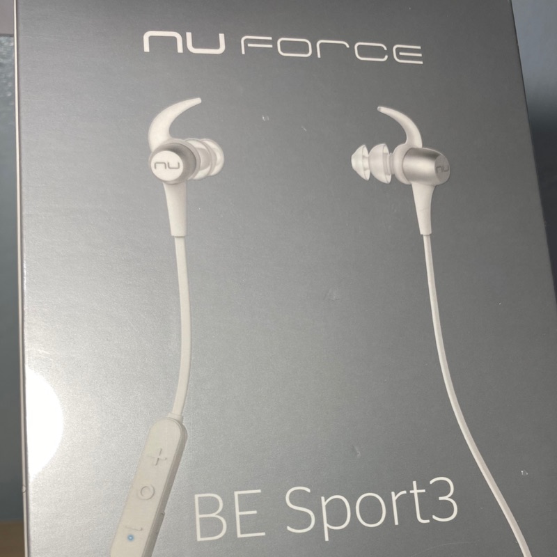 NuForce BE Sport 3 無線藍牙運動耳機 銀