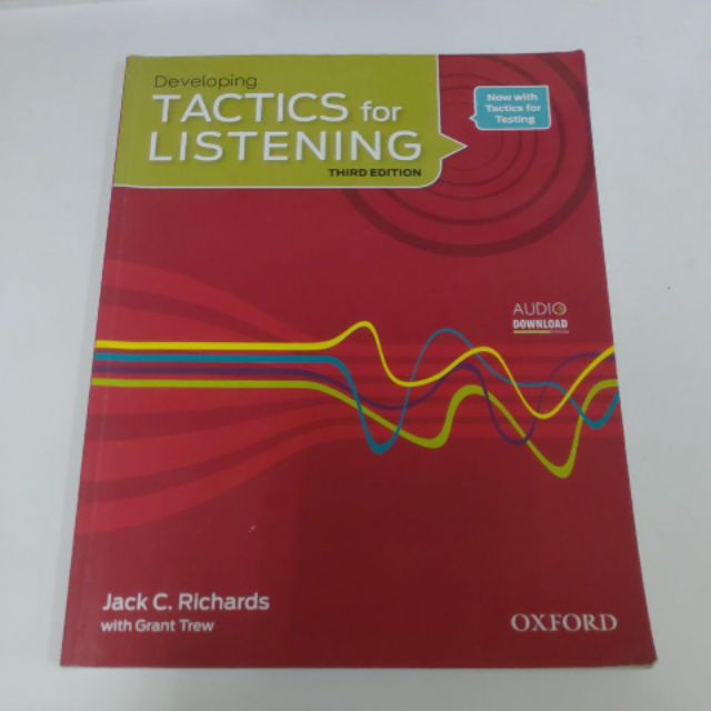 Developing Tactics for Listening 3 edition Oxford 台中科大國貿 英文課