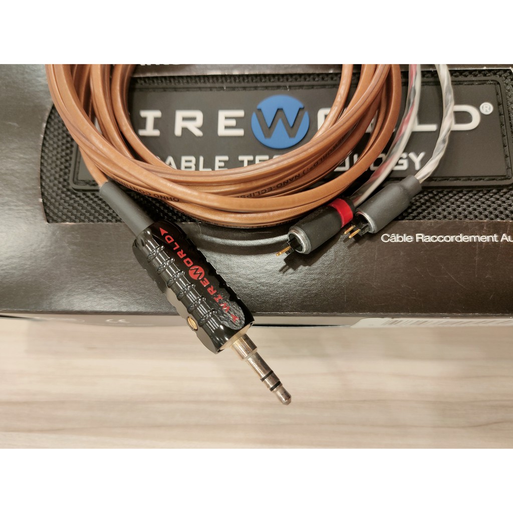 (當天寄出) 響樂-音響 l Wireworld Nano-Eclipse耳機升級線 CM插針 純銅 3.5mm