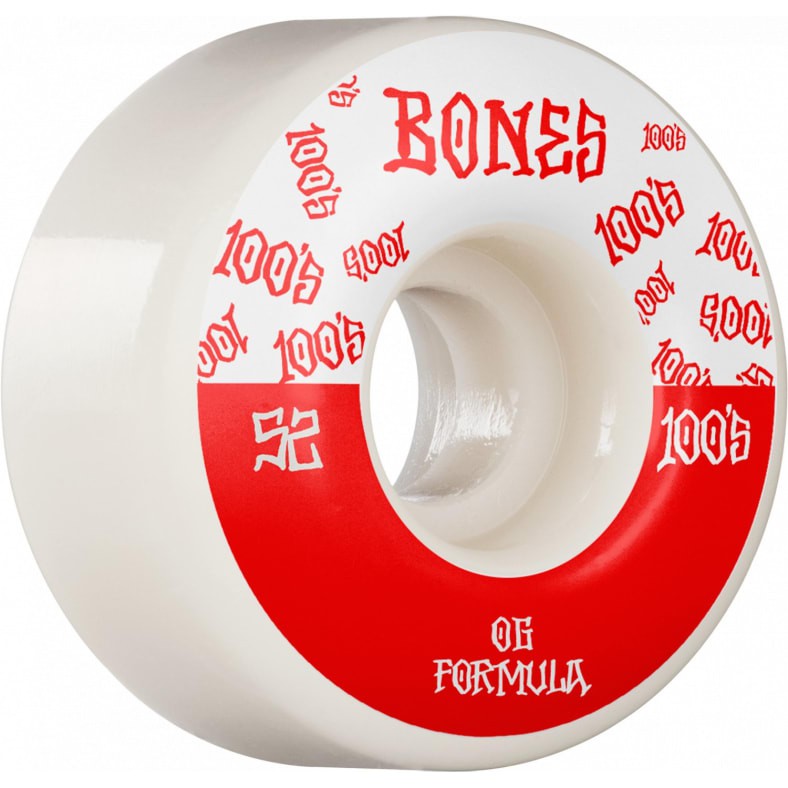 Bones V4 100's #13 52mm 100a (Wide) 輪子/滑板《Jimi Skate Shop》