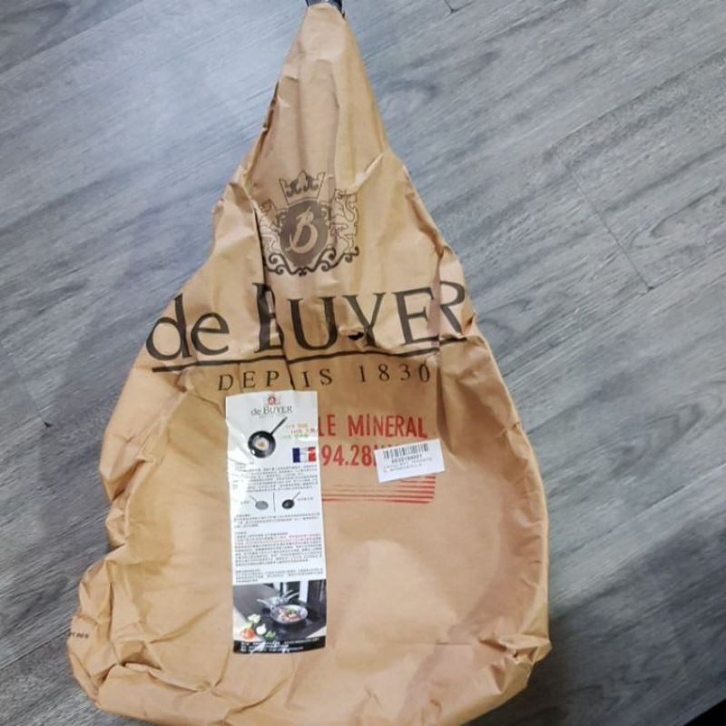 【de buyer 畢耶】 輕礦蜂蠟限量款 單柄深煎炒鍋28cm