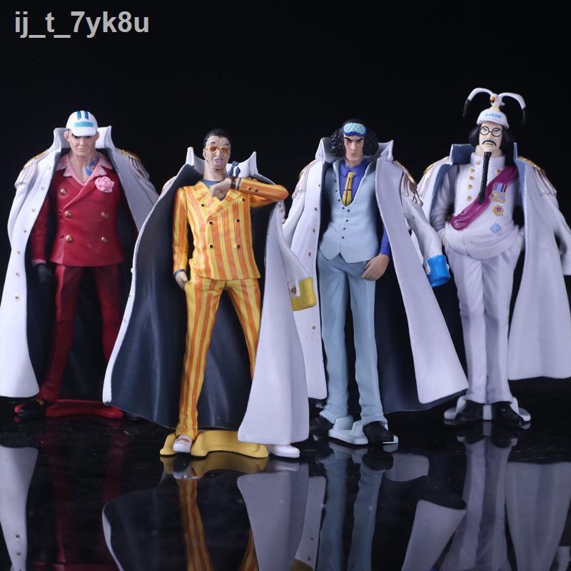 海賊王海軍本部大將元帥戰國4款海軍大將青雉黃猿赤犬手辦公仔 蝦皮購物