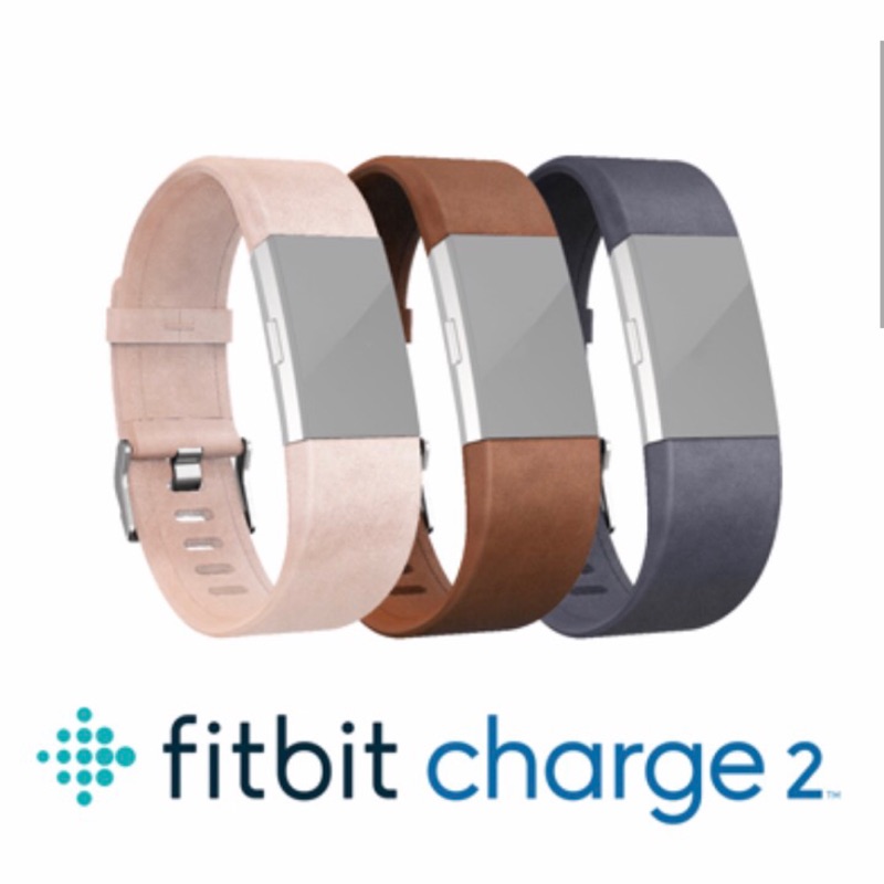 Fitbit Charge 2 原廠皮革錶帶