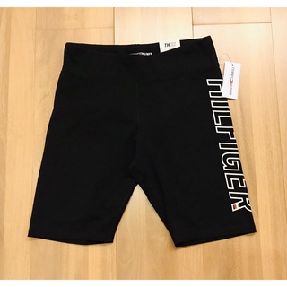 ｛全新｝TOMMY HILFIGER SPORT 單車短褲 瑜珈褲 跑步褲 健身褲 膝上褲 運動褲（女/L)