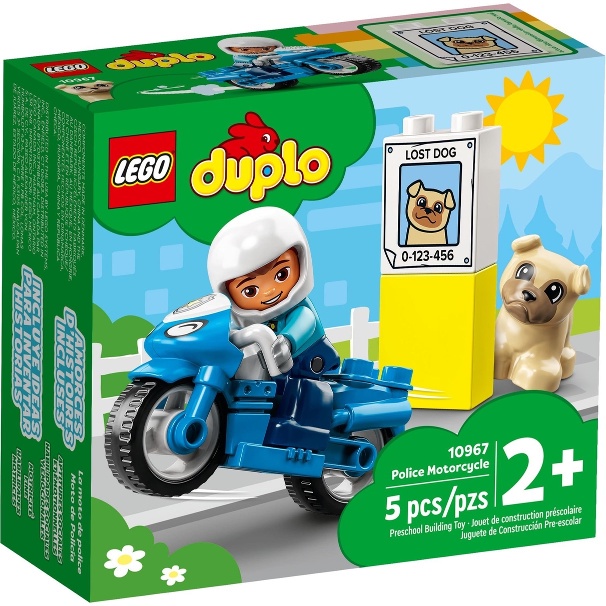 ⭐️ STAR GOLD 積金 ⭐️ LEGO 樂高 DUPLO 10967 警察摩托車