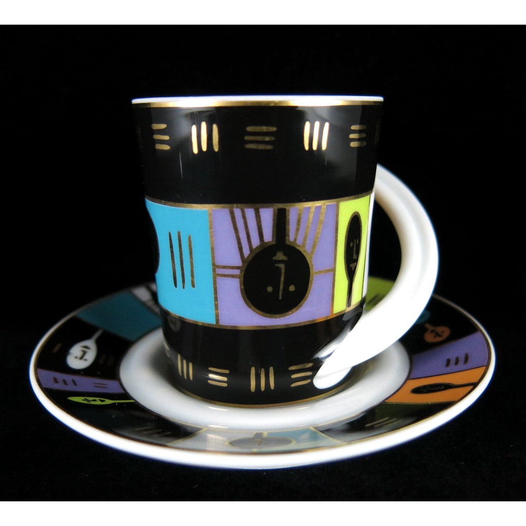 德國Rosenthal 設計師系列Cupola咖啡杯盤組-D