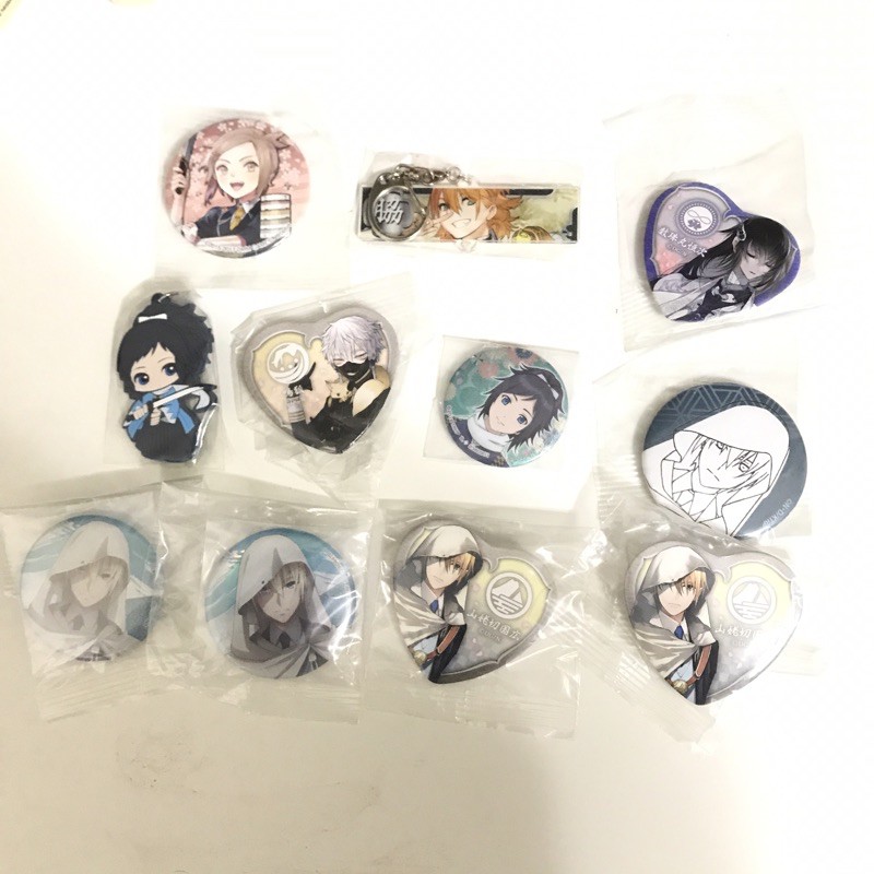 刀劍亂舞徽章吊飾山姥切國廣大和守安定數珠丸浦島虎徹鳴狐包丁 蝦皮購物