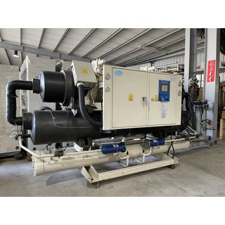 臺灣空調【二手冰水主機(水冷)100噸機種】東元日立商用.工業用中古冷氣空調裝置買賣工程承攬施工全臺高價收購5年內冷氣機