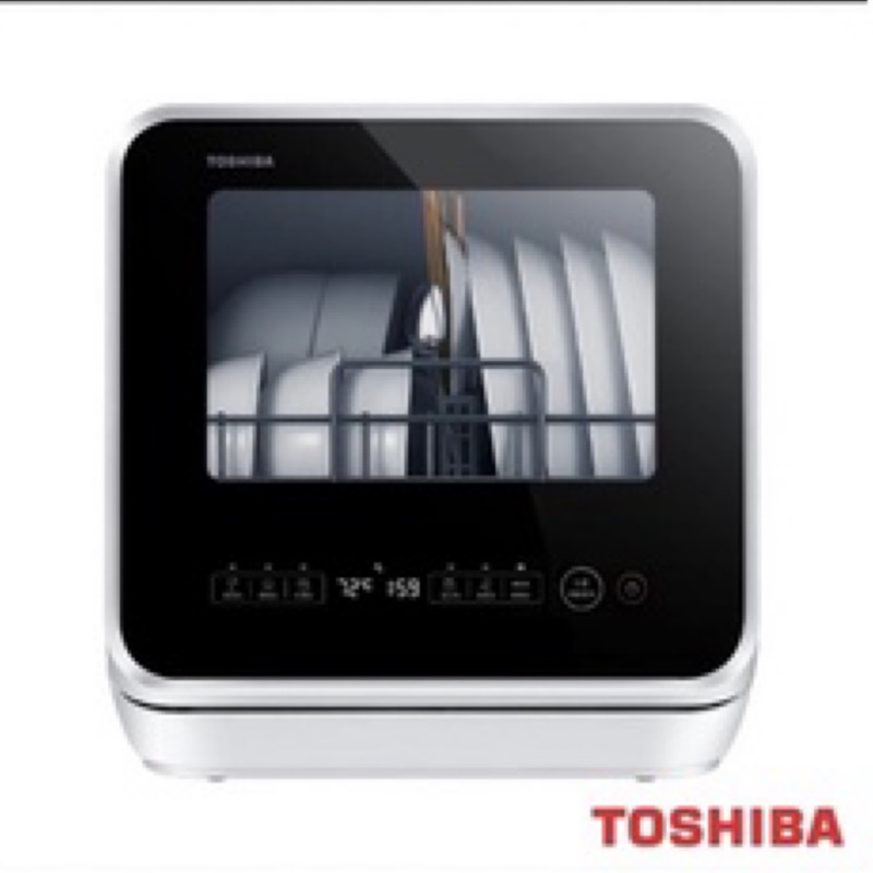 【TOSHIBA 東芝】4人份免安裝全自動洗碗機DWS-22ATW