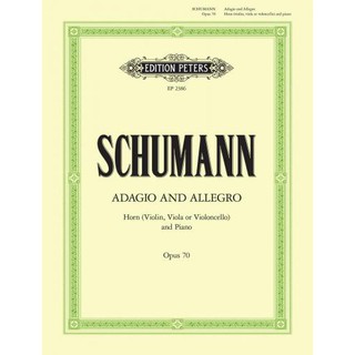 【599免運費】Schumann：Adagio and Allegro Op. 70 Horn(小提，中提或大提)+鋼琴