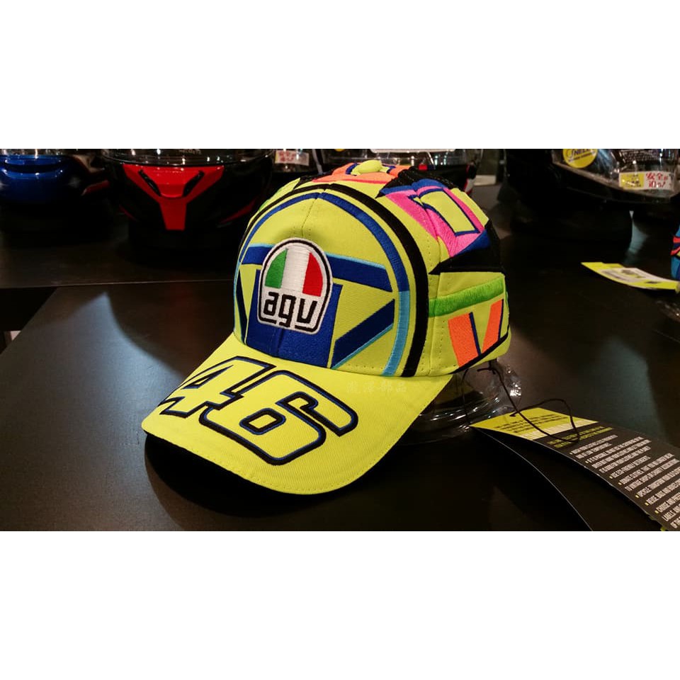 瀧澤部品 羅西 棒球帽 日月 AGV 贊助商 REPLICA HELMET CAP ROSSI VR46 布帽 MOTO