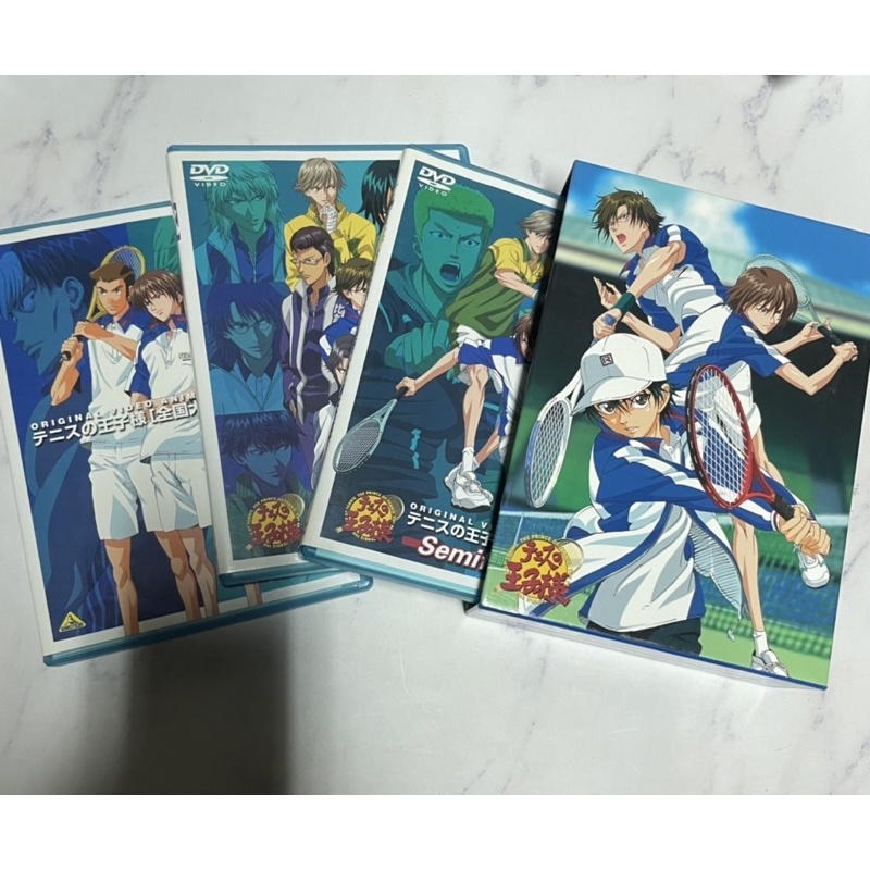 （日版 中古）網球王子 全國大賽篇DVD 外盒讚 原價12500日圓