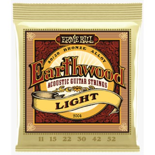 Ernie Ball Earthwood 11-52 木吉他弦 黃銅 80/20 Bronze (2004)【桑兔】