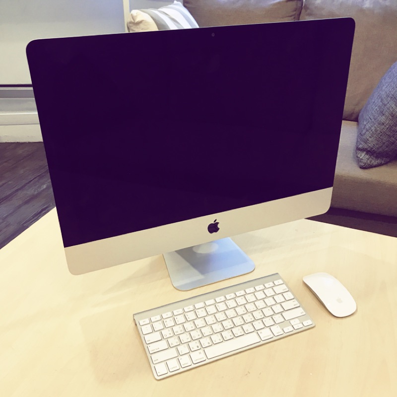 『優勢蘋果』iMac 21.5吋   2014年款 薄型 1.4G Hz/8G/500G 外觀99%新 門市開店展示