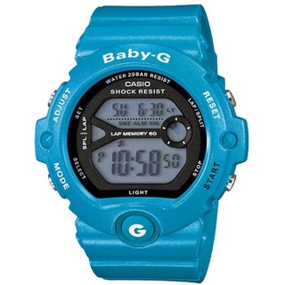 【CASIO】卡西歐 Baby-G系列 甜心馬卡龍運動休閒腕錶-水藍 BG-6903-2DR 台灣卡西歐保固一年