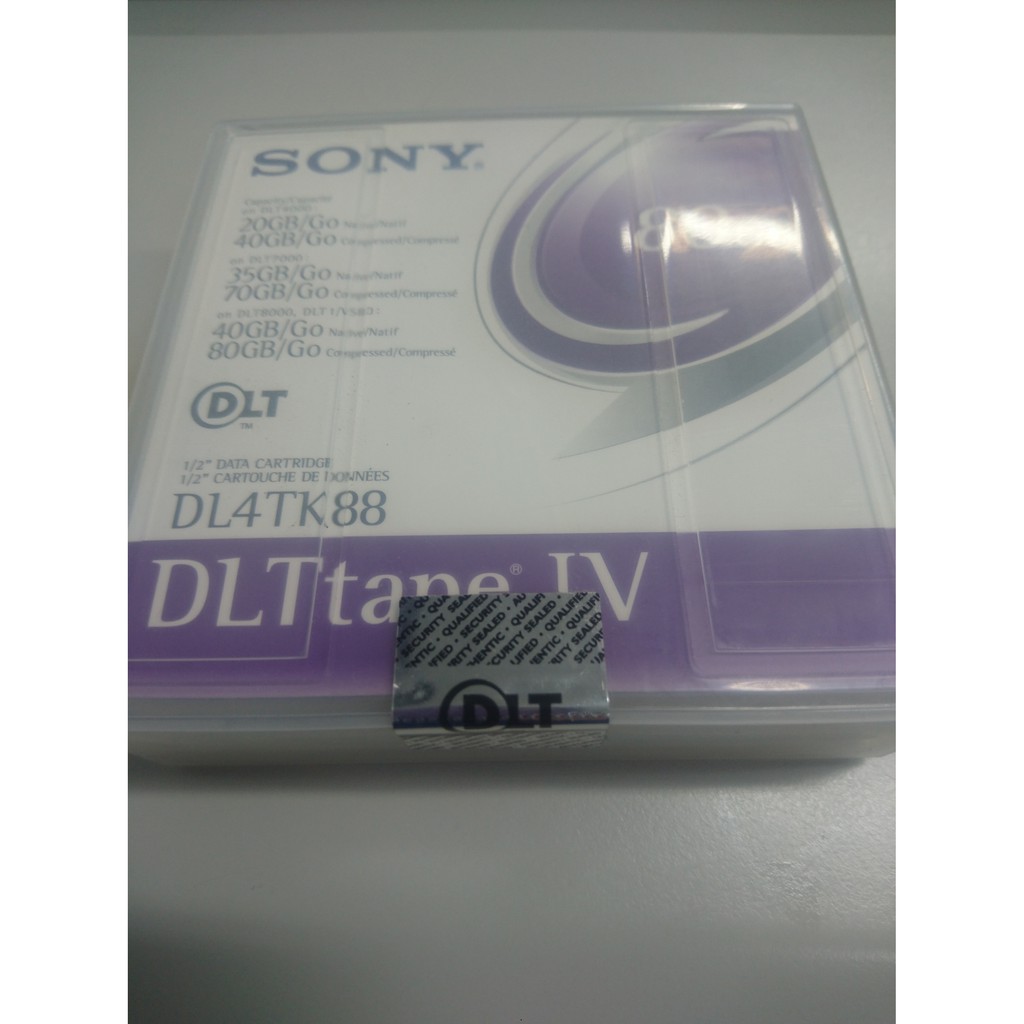 原廠SONY 80GB DLT DL4TK88 DLT tape IV 全新未開封