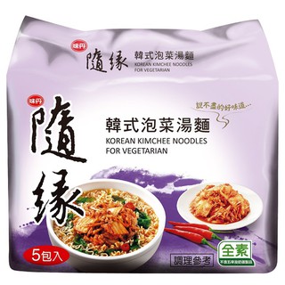 味丹 隨緣韓式泡菜湯麵(75gX5入/組)[大買家]