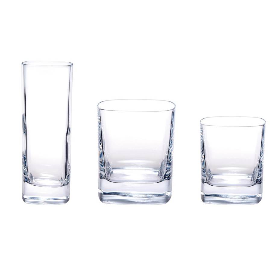 【義大利Luigi Bormioli】 正方形系列玻璃杯 - 共4款《WUZ屋子》