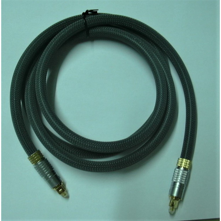 外銷品質 數位光纖音源線 1.5米  方對方編織蛇網線 TOSLINK音頻線 SPDIF 杜比AC3 DTS