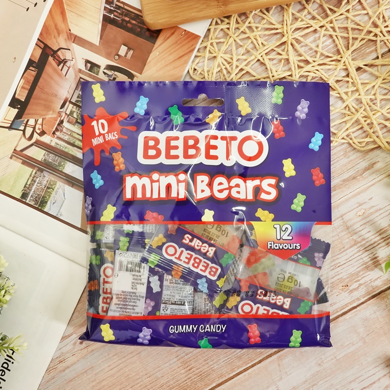【Bebeto】彩虹熊水果軟糖 100g【690146144427】 小熊軟糖 水果熊QQ糖 水果軟糖 (土耳其糖果)