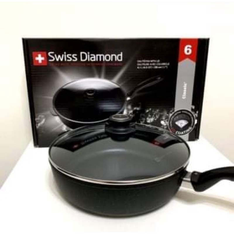 瑞士鑽石鍋swiss diamond全新