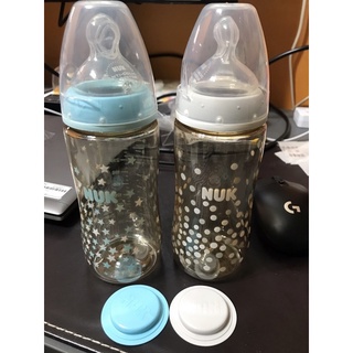 (8成新）Nuk PPSU奶瓶300ml-含全新6-18M奶嘴頭