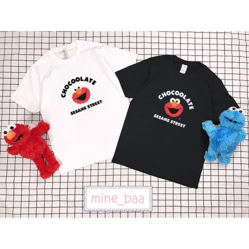 Elmo 芝麻街 美國芝麻街 衣服 上衣 休閒衣 踢恤 t-shirt