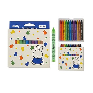 【CHL】Kutsuwa Miffy 米菲兔 造型 12色 蠟筆組 米飛兔蠟筆套組 迷你蠟筆套組 紙盒包裝