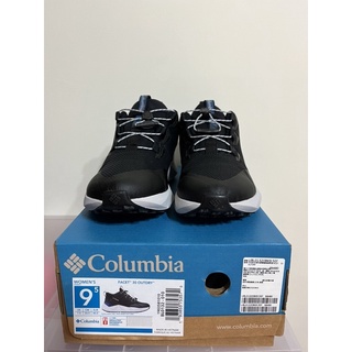 《二手鞋》僅穿過一次-Columbia黑色防水都會健走鞋FACET OUTDRY