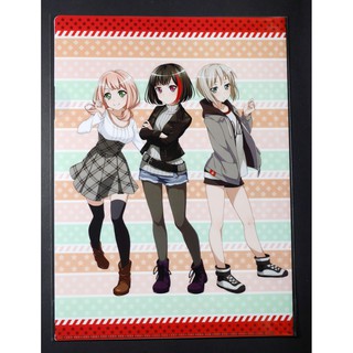 [加冰] BanG Dream! 日本GAMERS CD購入限定特典 A4 L夾 資料夾 檔案夾 Afterglow